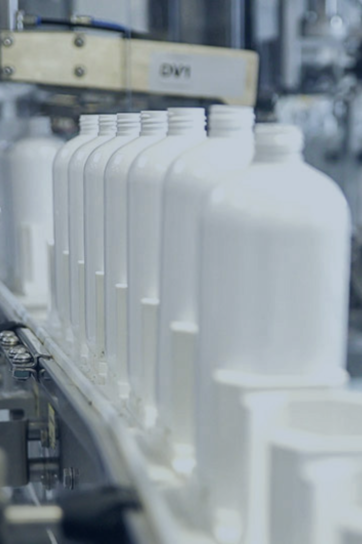 Scientist doing custom formulation